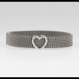 Tiffany & Co. Stretchable Mesh Bracelet